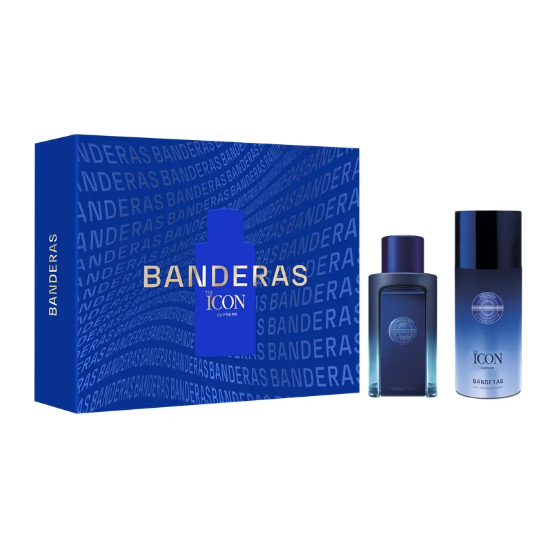 set the icon supreme 26 edp 100 ml + deo 150 ml antonio banderas