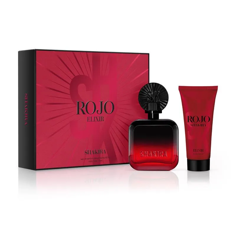 set rojo elixir edp 80 ml + body lotion 75 ml shakira