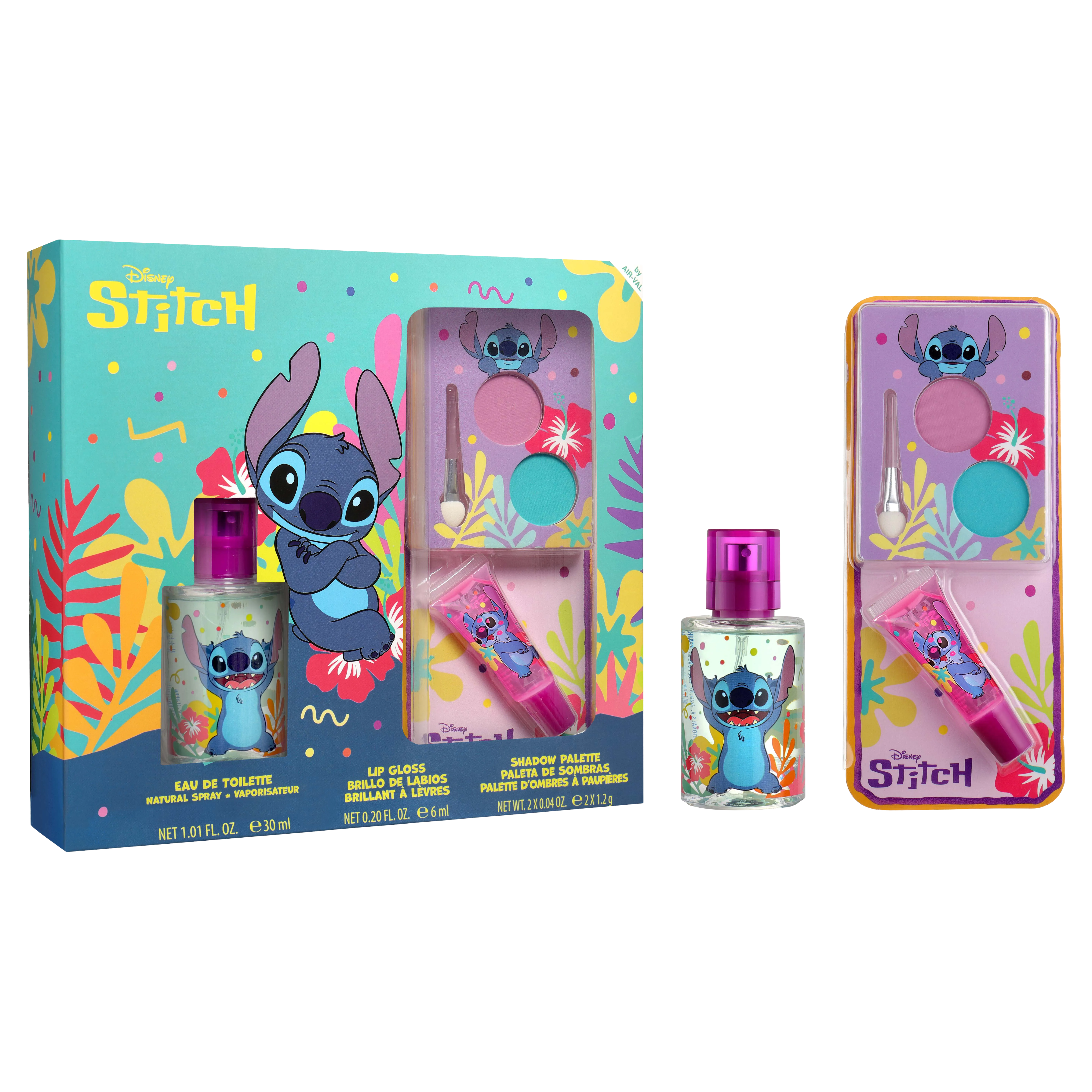 Set de Regalo Eau de Parfum 30 ml + Brillo de Labios + Sombra de Ojos Stitch Disney