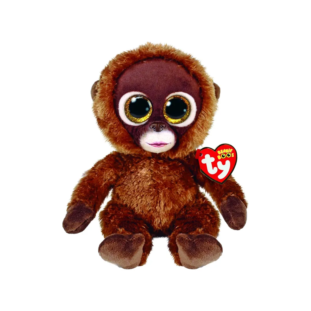 Peluche Beanie Boos Chessie Mono Café TY