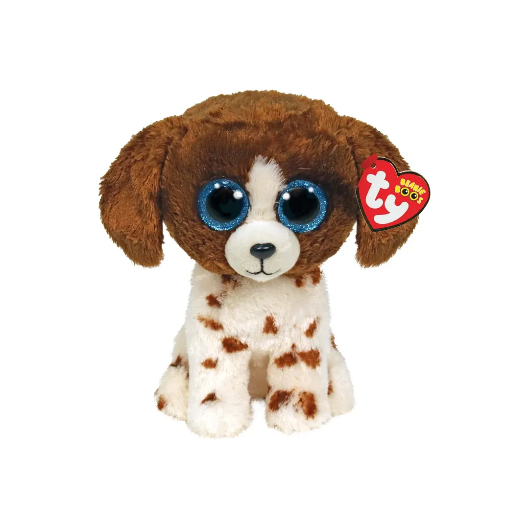 Peluche Beanie Boos Muddles Perro Café TY 