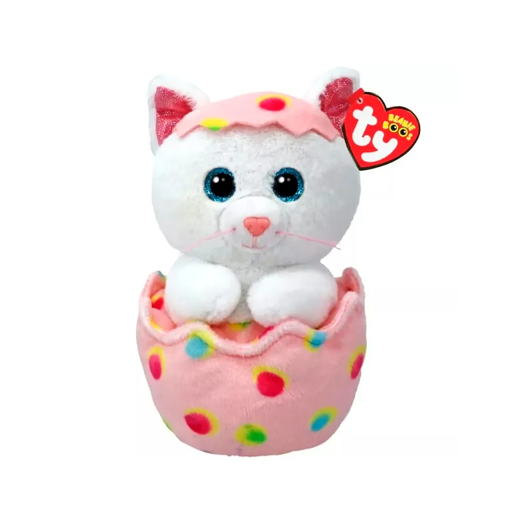 Peluche Beanie Boos Giggles Gato Pascua TY