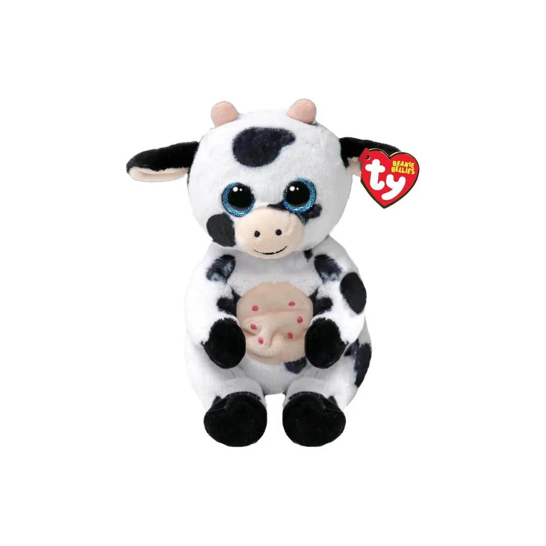 Peluche Beanie Bellies Herdly Vaca TY