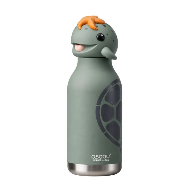 Botella Bestie Tortuga Frio/Calor Asobu - Cont. 460 ml