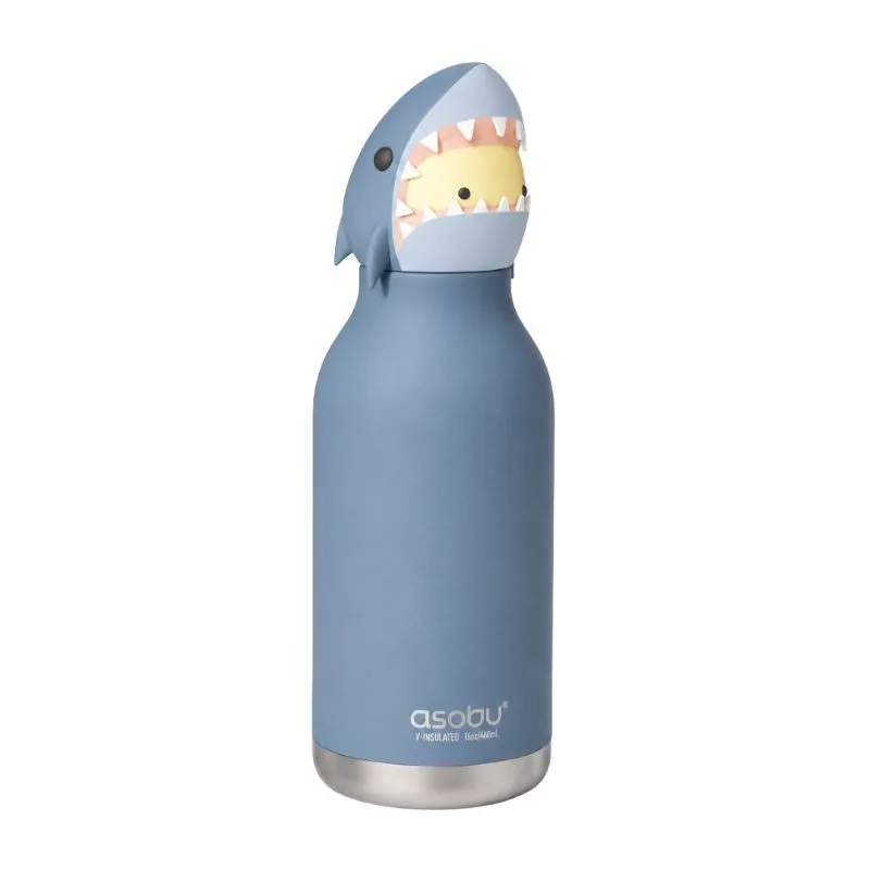 Botella Bestie Tiburon Frio/Calor Asobu - Cont. 460 ml