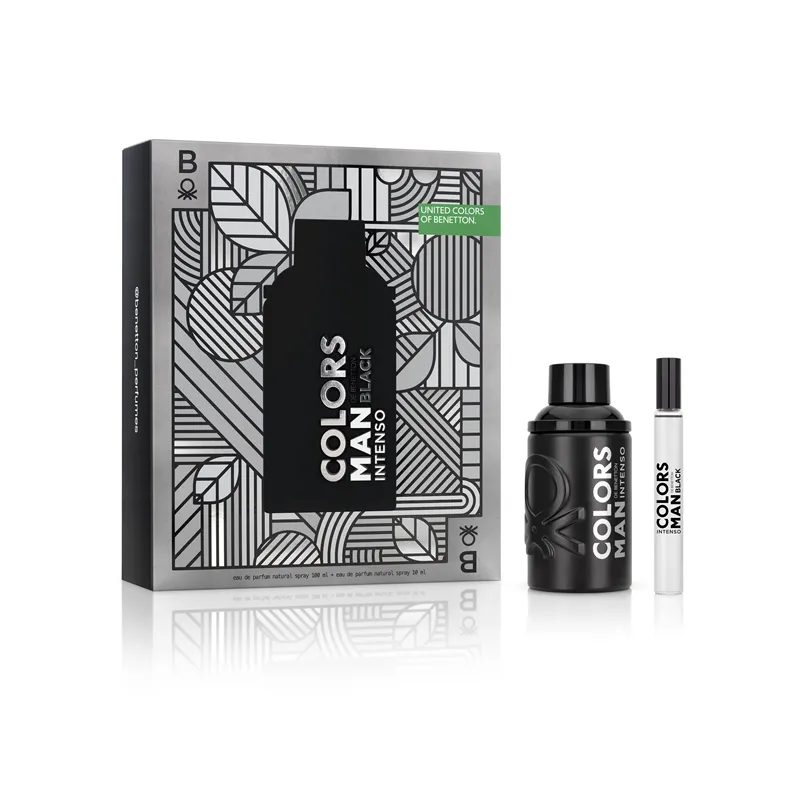 set colors black int edt 100 ml + mega 10 ml beneton