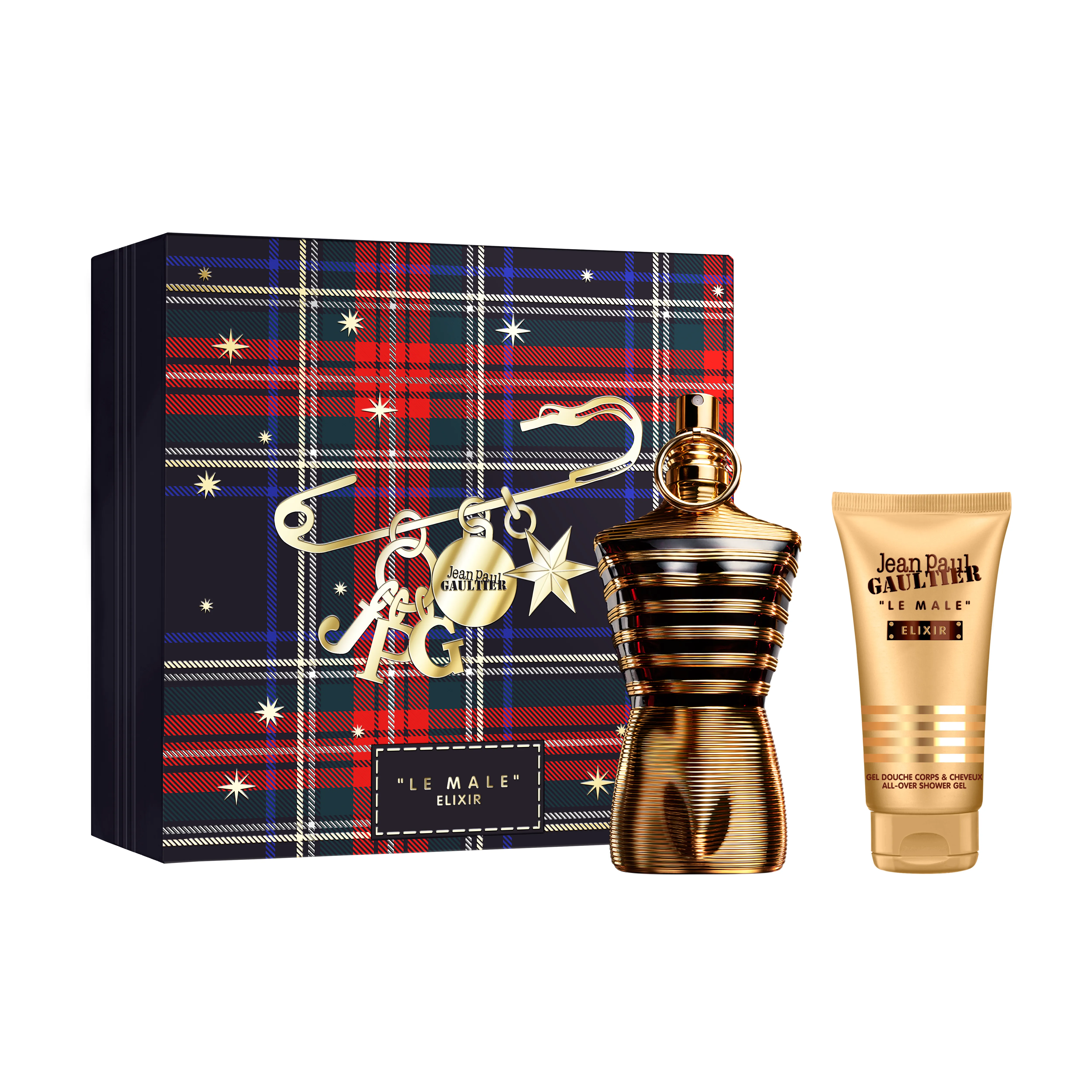 Set Le Male Elixir Eau de Parfum 125 mL + Gel de Ducha 25 mL Jean Paul Gaultier