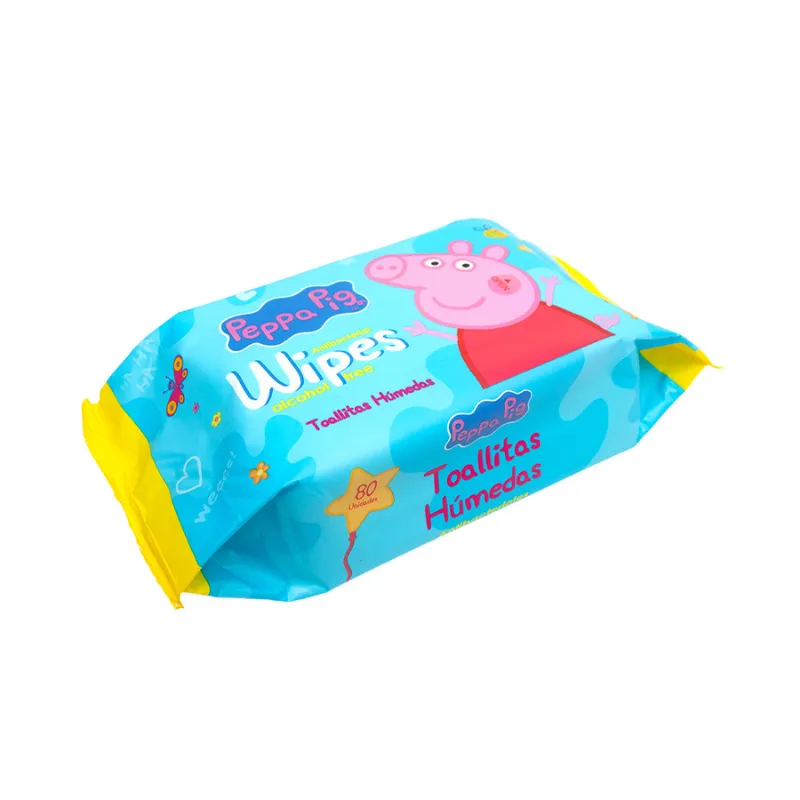 toallitas húmedas antibacteriales peppa pig nevada - cont. 80 unidades
