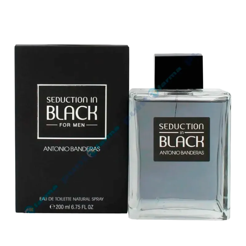 Seduction in Black For Men de Antonio Banderas - Cont.200mL
