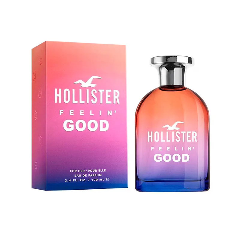 perfume feelin good for her eau de parfum hollister - cont.100 ml