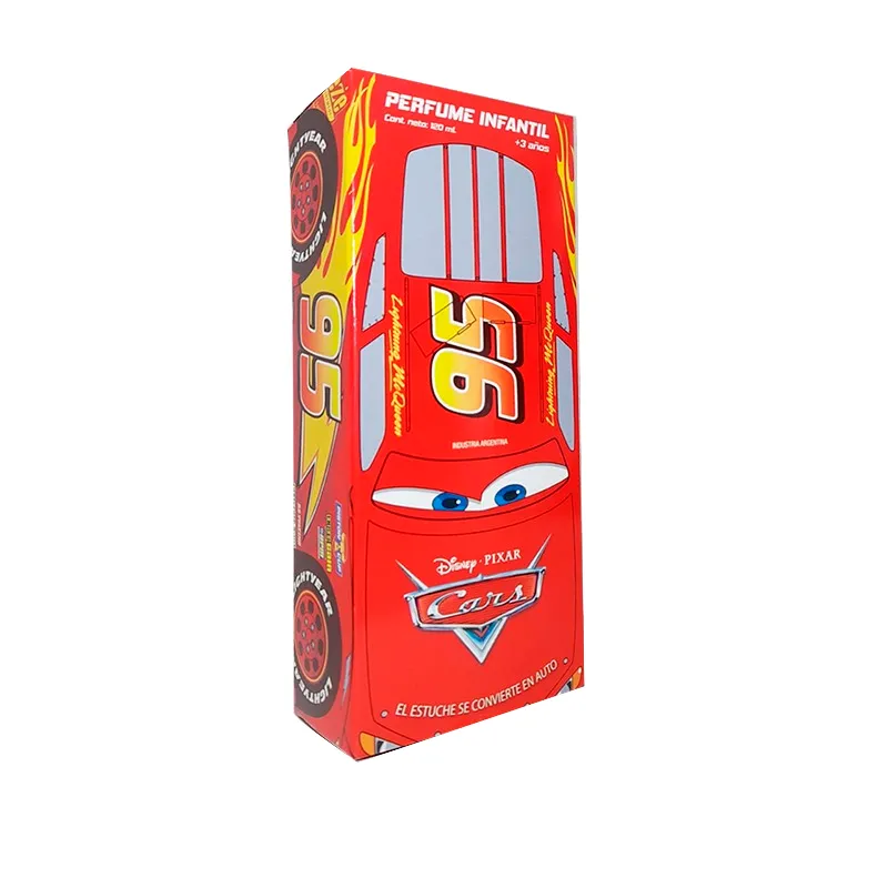 Perfume Disney Cars Caja Metalizado - Cont. 120 mL