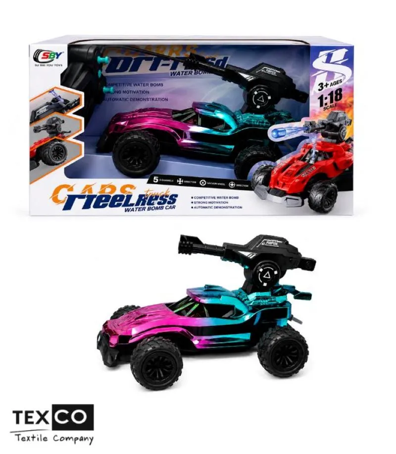 camioneta a control con pistola hidrogel texco - 1 unidad