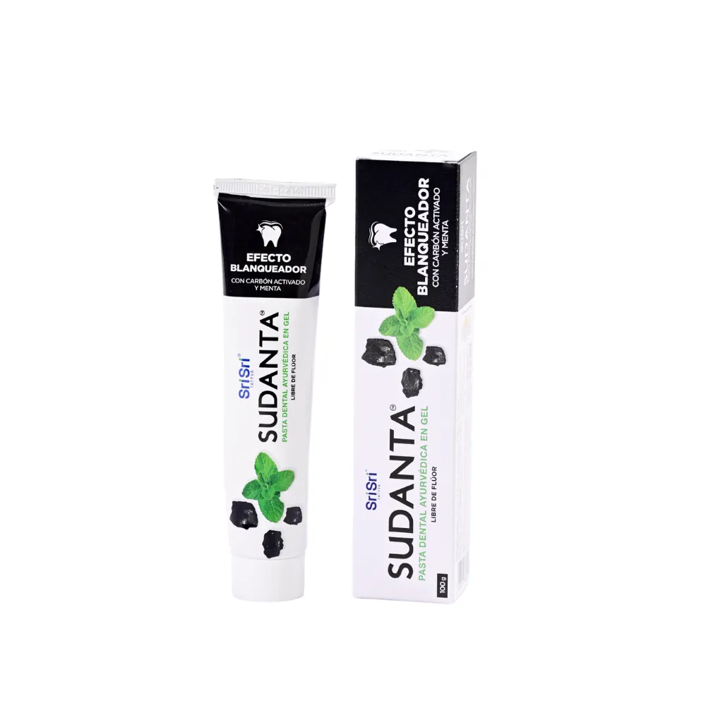 Pasta Dental Ayurvédica Gel Menta SriSri - Cont.100 gr