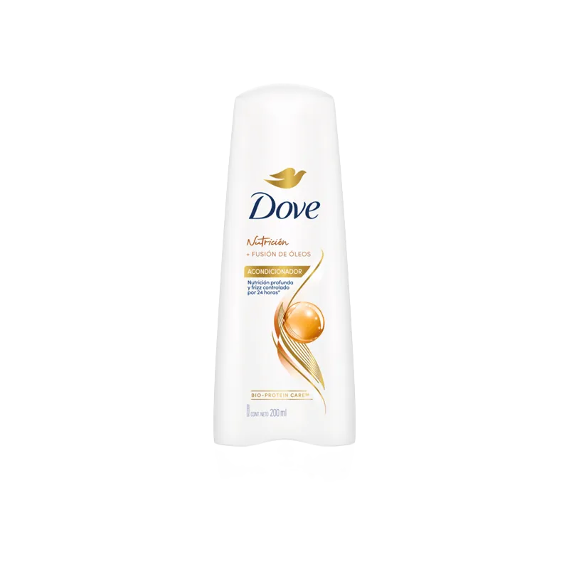 Acondicionador Nutrición + Fusión de Oleos Dove - Cont.200 mL.