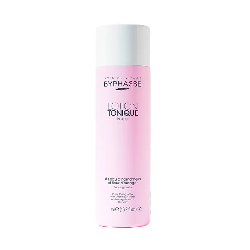 Tónico Facial Piel Grasa con Agua de Hamamellis y Flor de Naranjo  Byphasse - 500mL