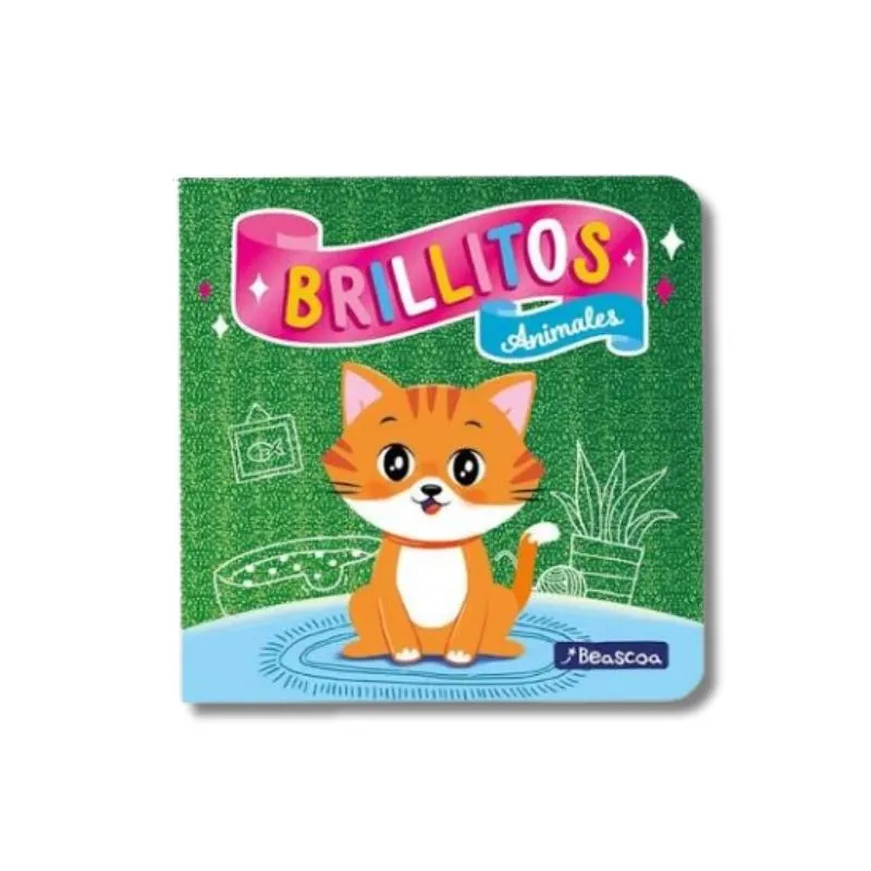 Libro Brillitos Animales - 1 Unidad