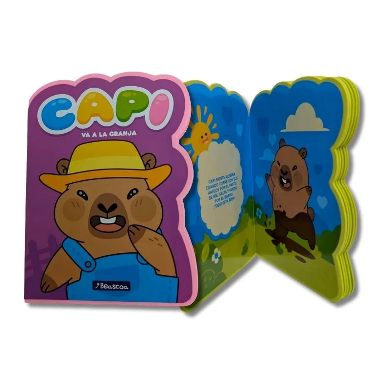 libro capi va a la granja - 1 unidad