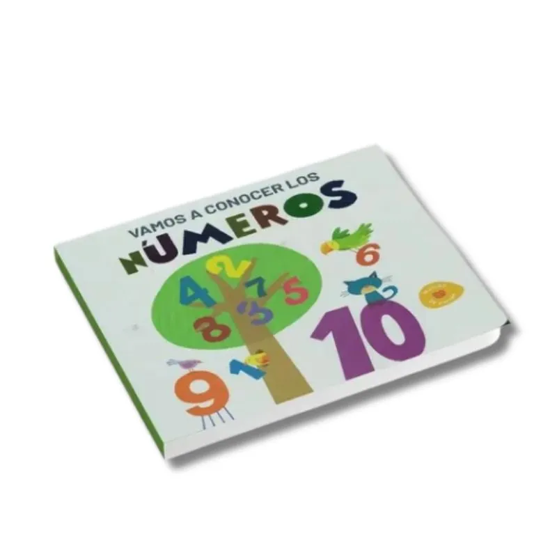 libro mundo de cartón vamos a conocer los números - 1 unidad