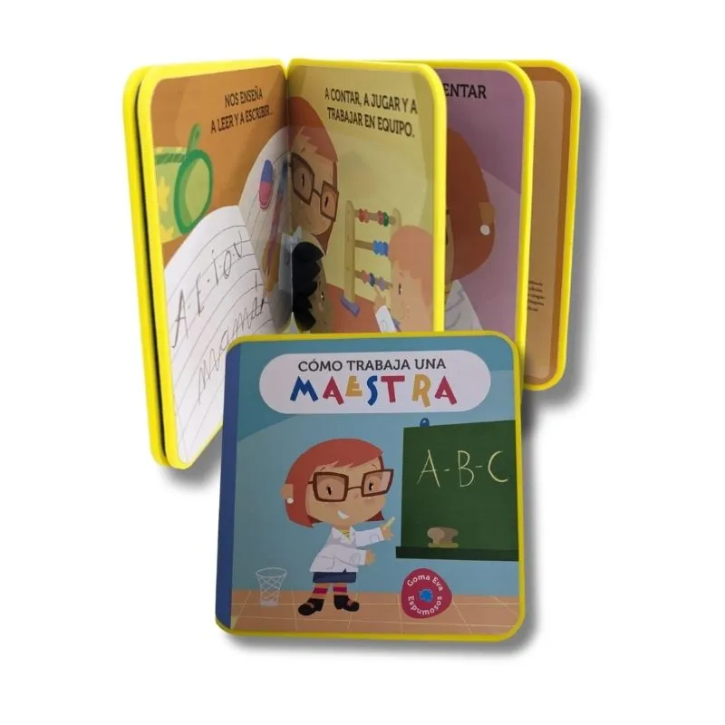 Libro Espumoso Como Trabaja una Maestra - 1 Unidad