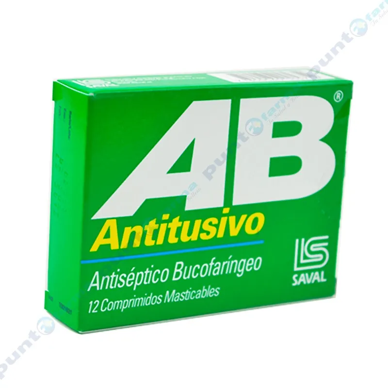 AB Antitusivo - Caja de 12 comprimidos masticables