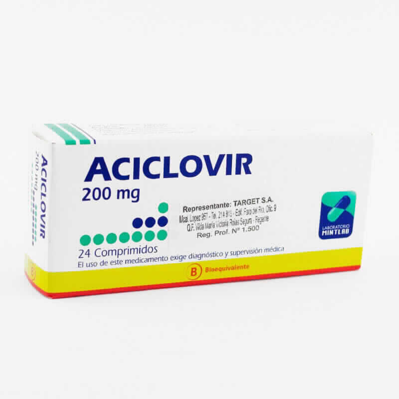 aciclovir comprimidos sin receta