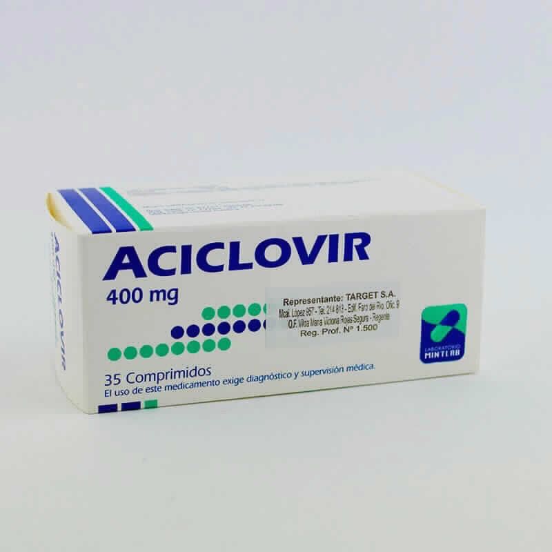 Aciclovir pastillas precio sin receta — precio online