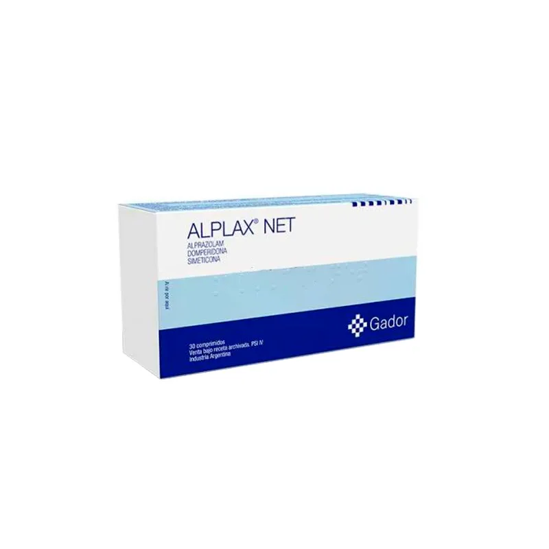 ALPLAX NET 0,25 mg - Contiene 30 comprimidos.
