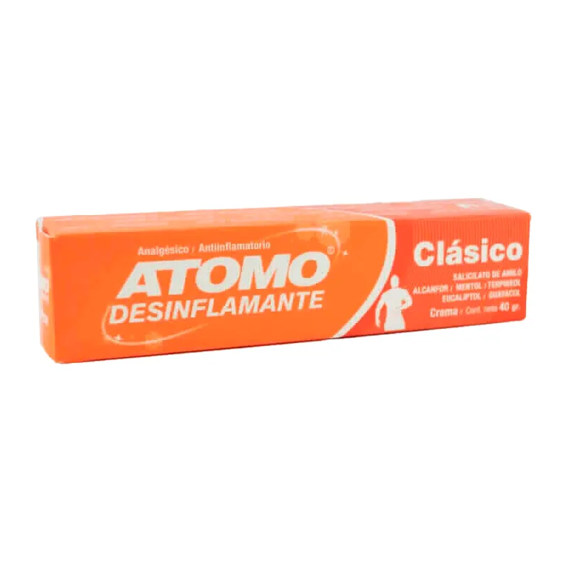 ATOMO Desinflamante Clásico - Pomo en crema de 40 gr