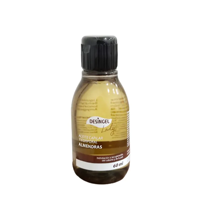 aceite capilar y corporal de almendras desingel - cont.60ml
