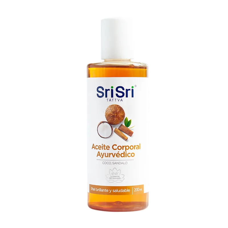 Aceite Corporal Ayurvédico Sri Sri - Cont.200 mL