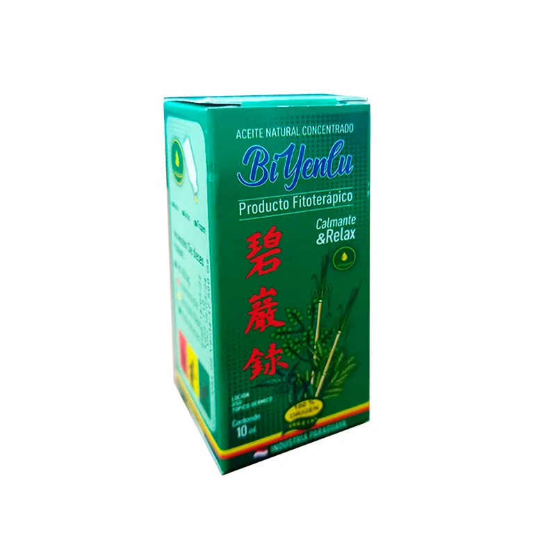 Aceite Natural Concentrado Bi Yen Lu - Cont.10 mL