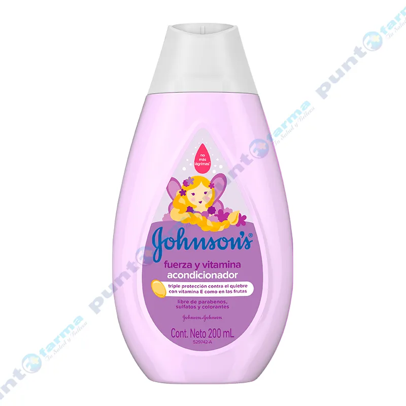 Acondicionador Fuerza y Vitamina Johnson's - 200 mL