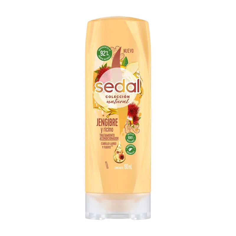 Acondicionador Jengibre y Ricino Sedal - Cont.190ml