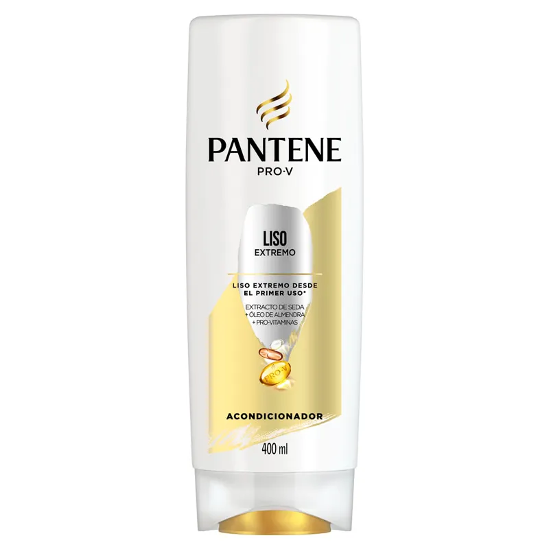 Acondicionador Liso Extremo Pantene Pro V - Cont.400 mL