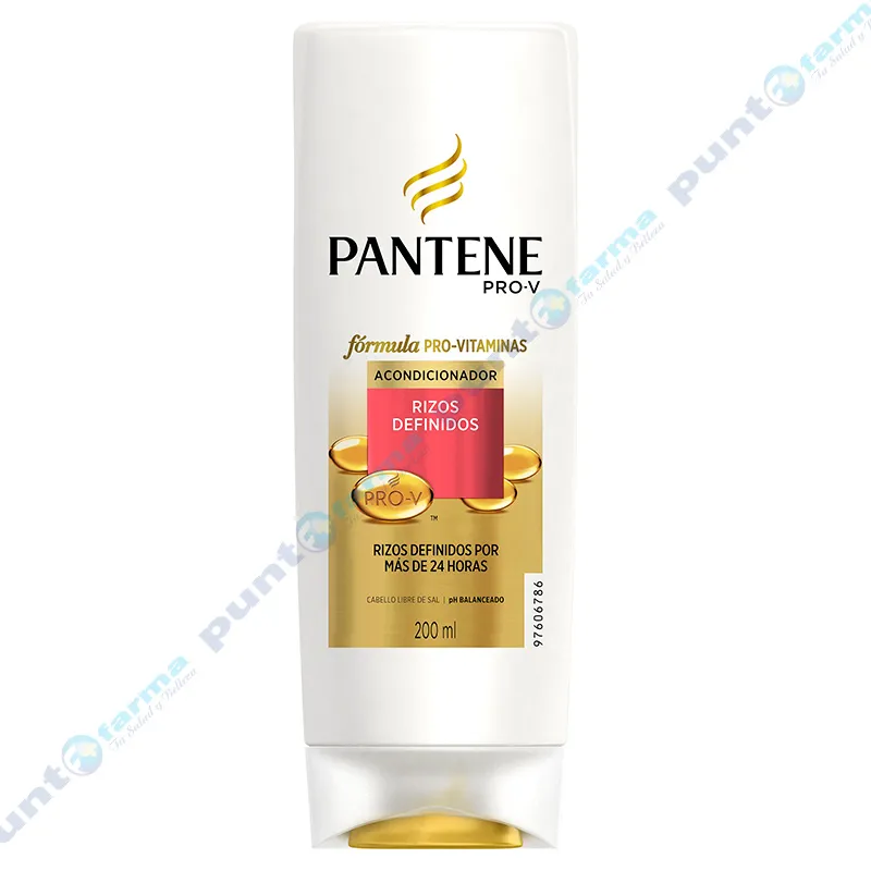 Acondicionador Rizos Definidos Pantene Pro-V - Cont.200 mL