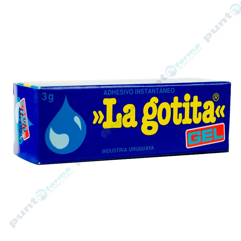 Adhesivo Instantáneo La Gotita Gel - Cont.3g