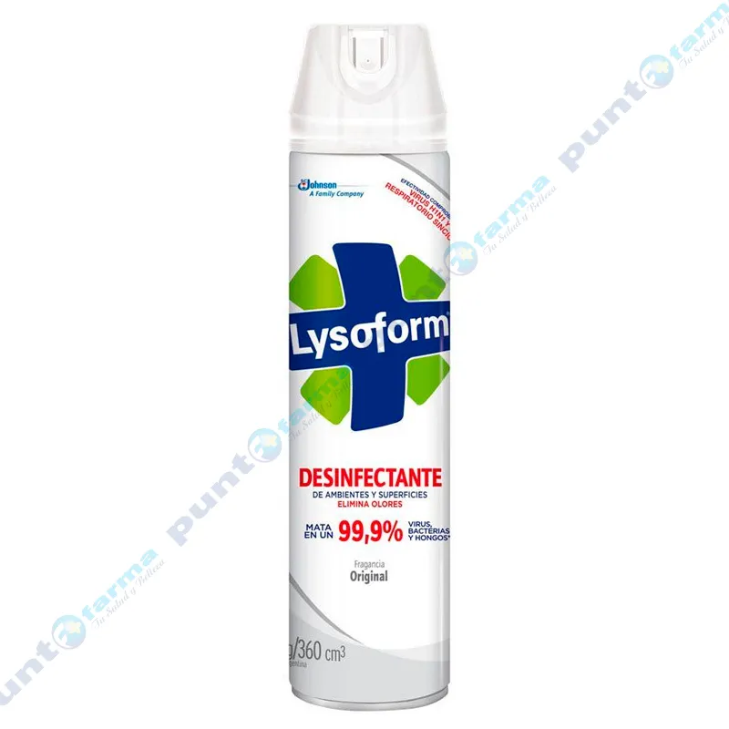 Aerosol Desinfectante Original Lysoform - Cont.390 mL
