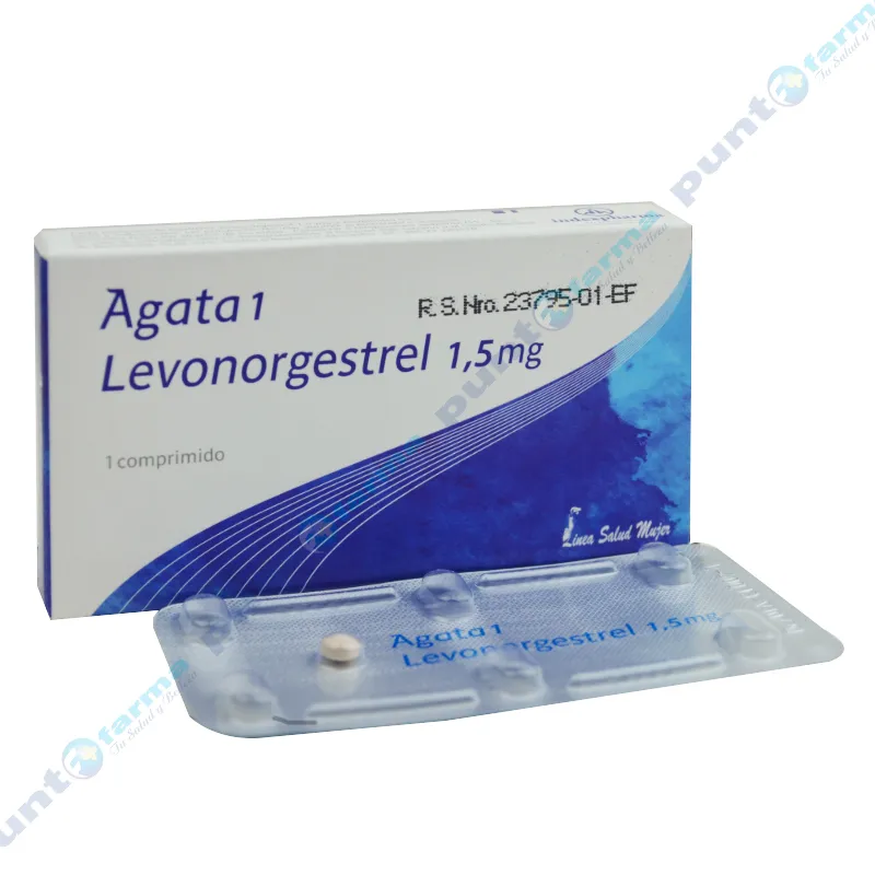 Agata 1 Levonorgestrel 1,5 mg - Cont. 1 comprimido