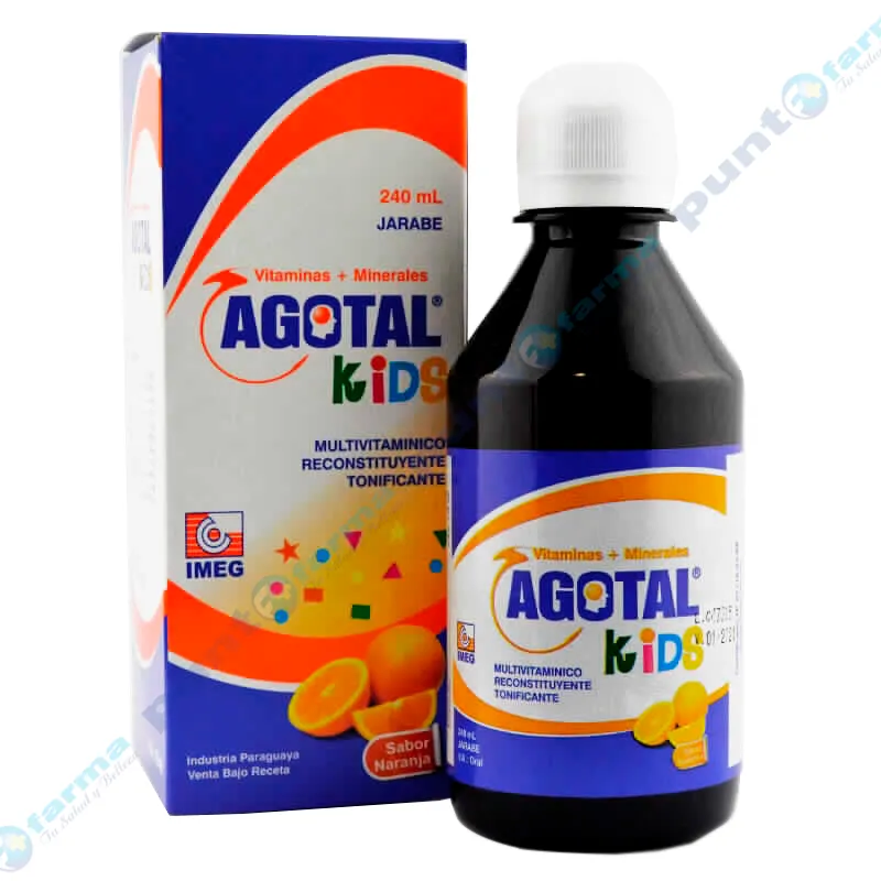 Agotal Kids Vitaminas + Minerales - 240 mL
