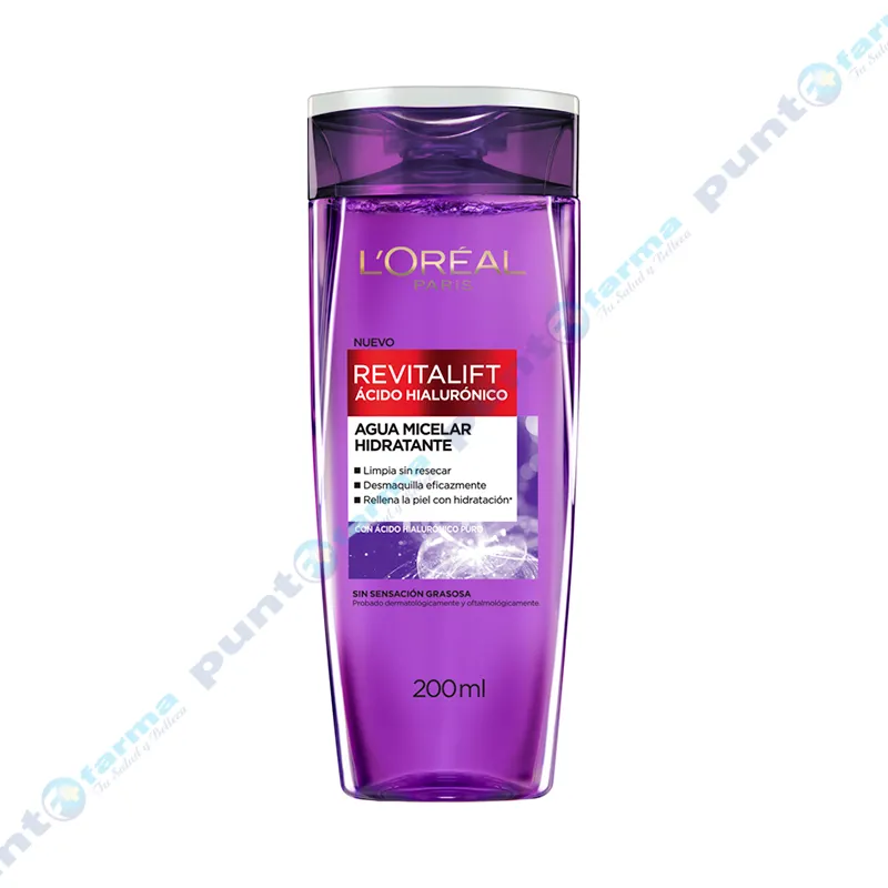 Agua Micelar Hidratante Revitalift Loreal - Cont.200 mL