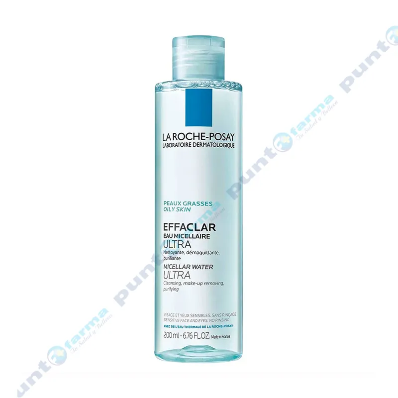 Agua Micelar Ultra Effaclar La Roche Posay - Cont.200 mL