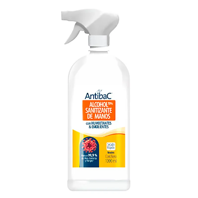 Alcohol Sanitizante De Manos Mar  Antibac - 1000 mL.