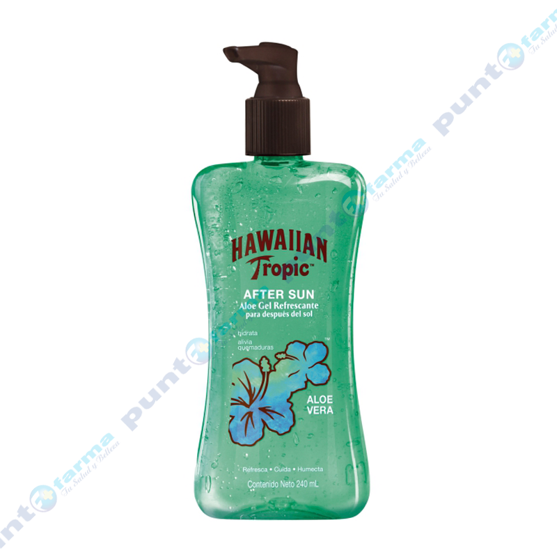 Aloe Gel Refrescante After Sun Hawaiian Tropic 240 mL Punto Farma