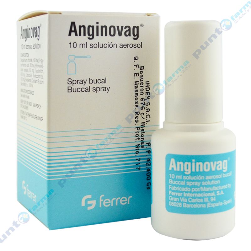 Punto Farma Anginovag Spray Bucal 10 mL