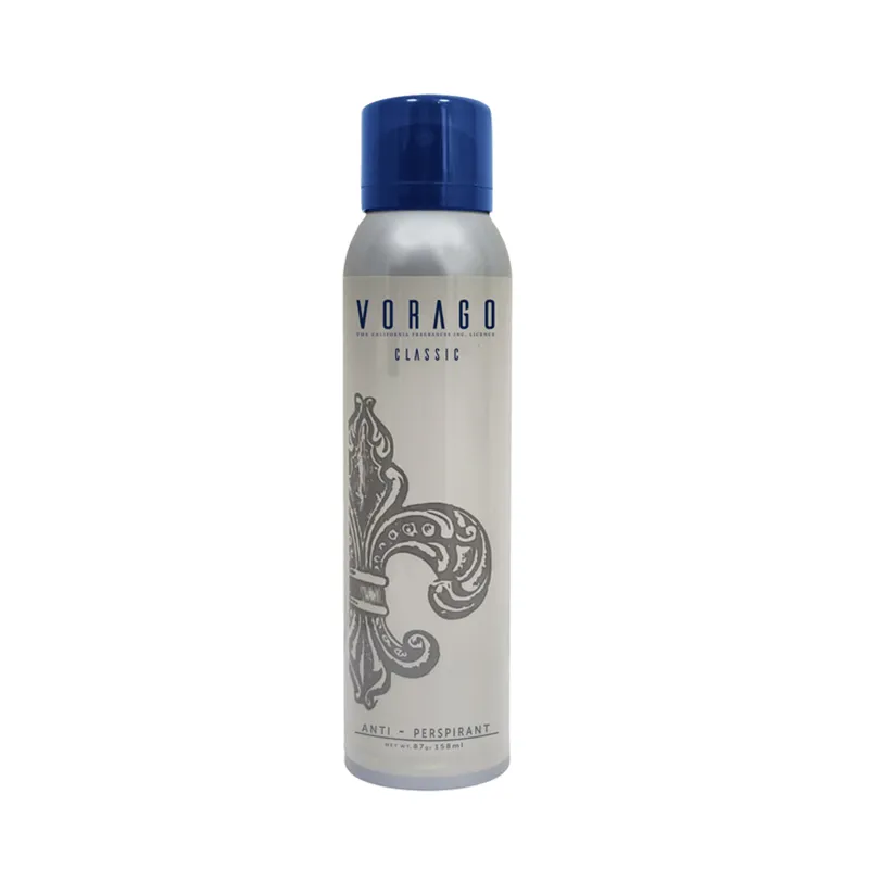 Antitranspirante Aerosol Classic Vorago - 158 mL