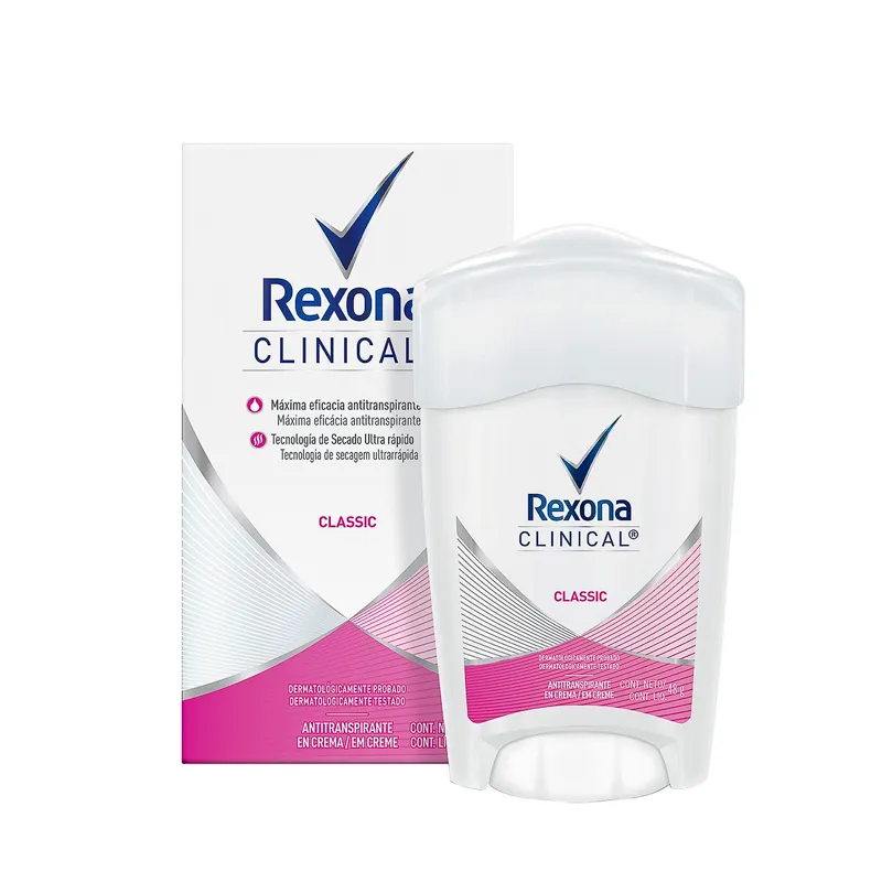 Antitranspirante Clinical Classic Rexona - 48 gr.