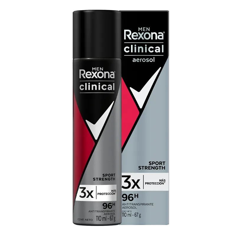 Antitranspirante Clinical Sports Men Rexona -  Cont.110ml