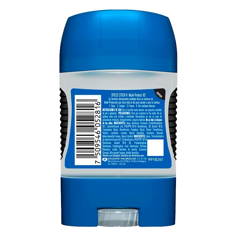 Image miniatura de Antitranspirante-Gel-Speed-Stick-Multi-Proteccion-X5-85-gr-44806.webp