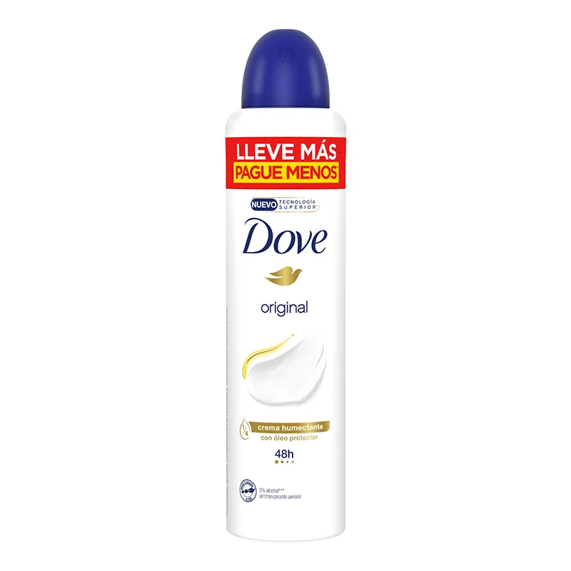Antitranspirante Original Dove - Cont.250 mL