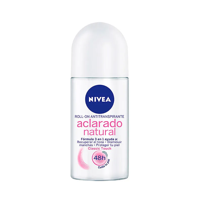Antitranspirante Roll-On Aclarado natural Nivea - Cont.50mL